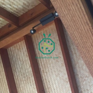 Plastic Reed Mat For Zoological Palapa Ceiling