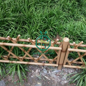 Stainless Steel Bamboo Fence Used For Park Decoration