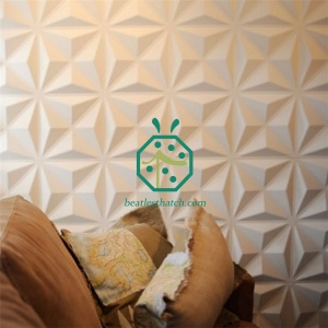 Soundproof 3D Wall Panels For Nightclub Decoration