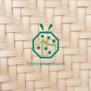 Bali Hut Synthetic Palm Leaf Ceiling Mat