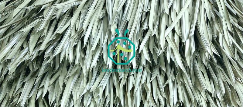 Synthetic Rattan Thatch Strips Used For Manufacturing of Synthetic Thatch Roofing