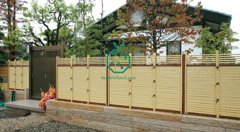 Build plastic bamboo screening to enhance your house's beauty, privacy, safety and attractiveness