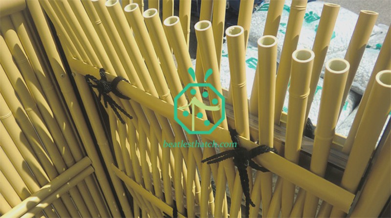 Special Design Synthetic Bamboo Stick Divider To Create Landscape