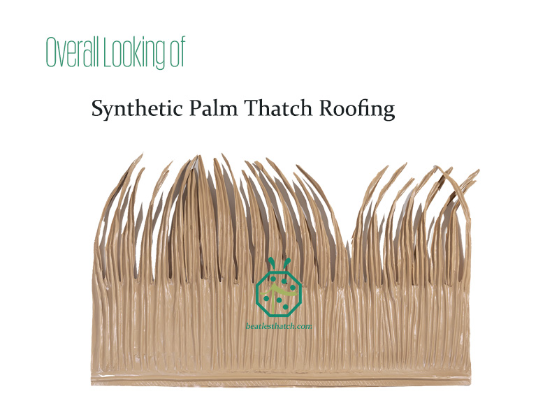 Fire Retardant Palm Thatch Roofing Panels