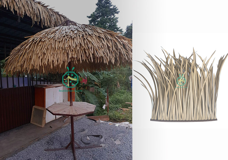 Artificial thatch roof alternatives for scenic spot landscape construction