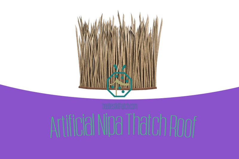 Fake thatch roof for resort hotel nipa hut construction