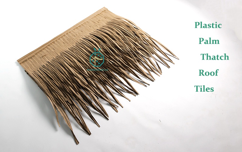 Synthetic Nipa Palm Thatch Roofing For Cottage Building Synthetic Nipa Palm Thatch Roofing For Cottage Building
