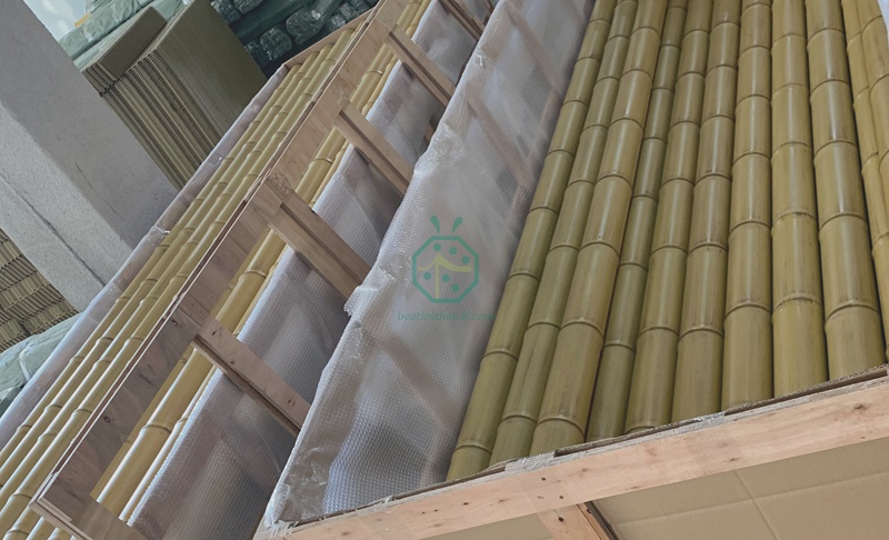 Plastic bamboo canes products packaging