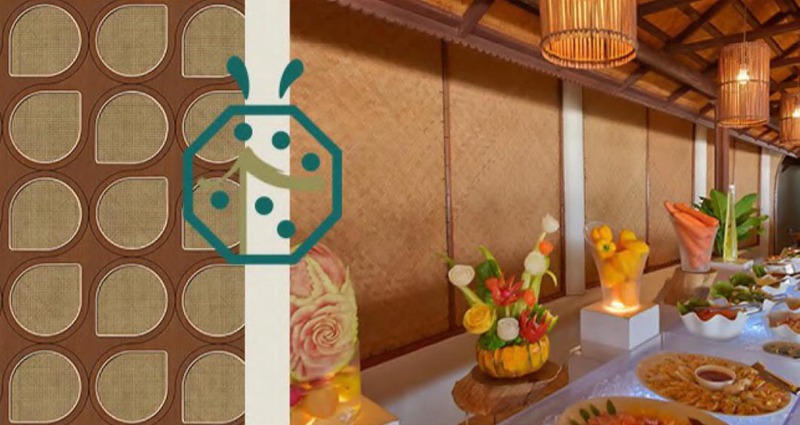 Imitation Wicker Wall Covering For Interior Home Background Project