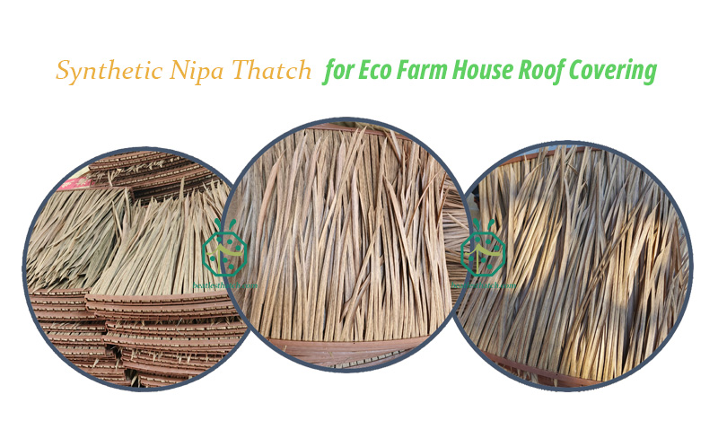 Artificial tree hut thatched roof tiles for sale