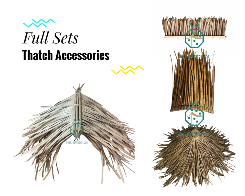 Artificial thatch accessories for tourism village farm pavillion roof repair Artificial thatch accessories for tourism village farm pavillion roof repair