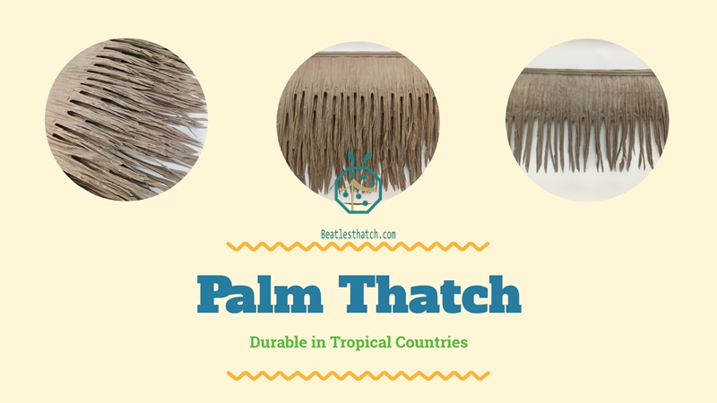 Fire Rated Artificial Palm Thatch Roof Fire Rated Artificial Palm Thatch Roof
