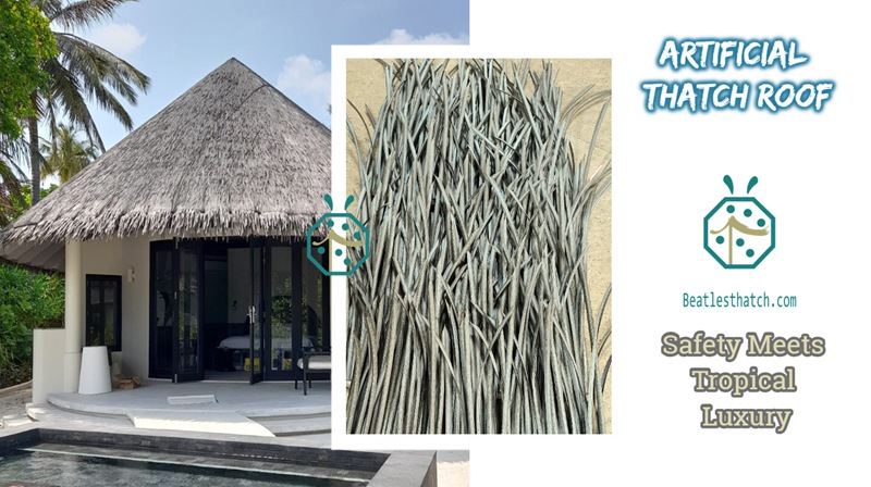 PE Nipa Hut Thatch Roofing Materials For Gazebo and Tiki Hut Construction PE Nipa Hut Thatch Roofing Materials For Gazebo and Tiki Hut Construction