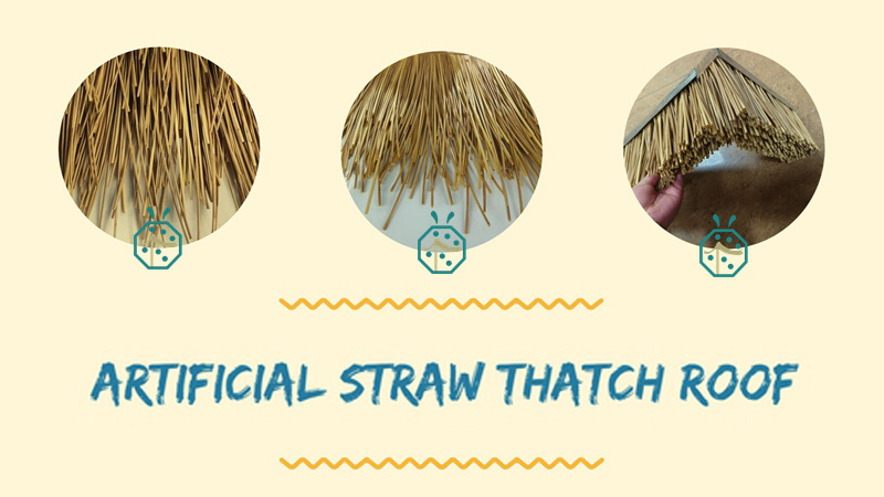 Artificial Bali Hut Straw Thatch Roof for Entertainment Waterfront Park Projects