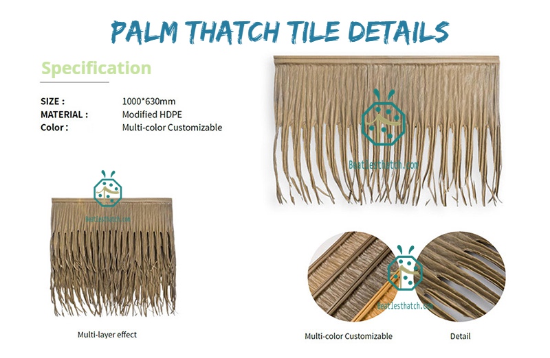 Artificial tree hut thatched roof tiles for sale Artificial tree hut thatched roof tiles for sale