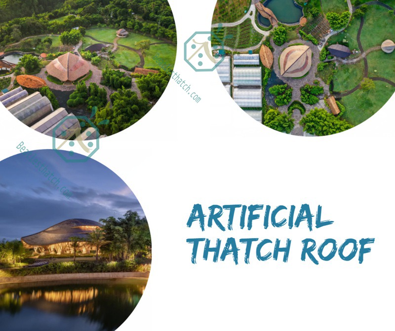 Artificial gazebo thatch roof for your home backyard garden landscape design Artificial gazebo thatch roof for your home backyard garden landscape design