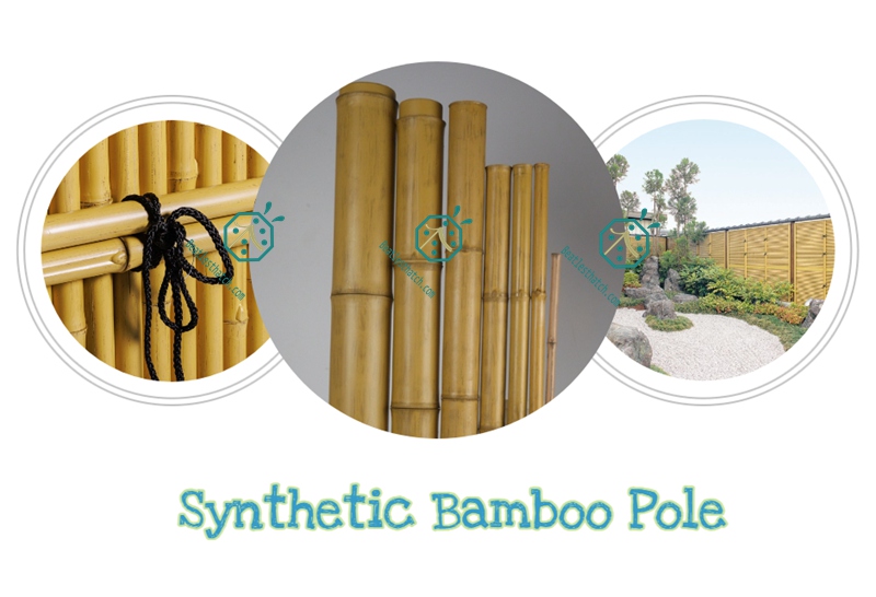 Out garden fence use additives synthetic bamboo poles Out garden fence use additives synthetic bamboo poles