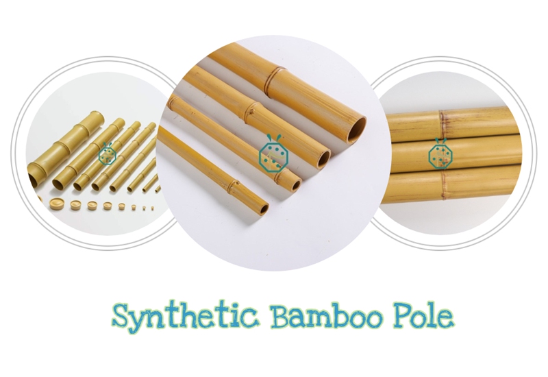 High quality plasic bamboo poles High quality plasic bamboo poles