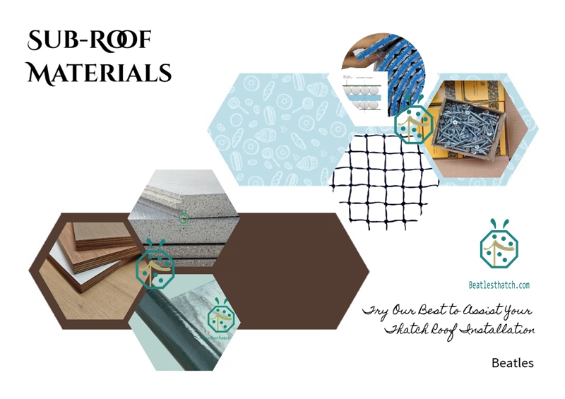 Fixing Accessories of Synthetic Thatch Sub-Roof Structure