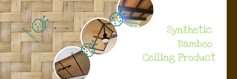 Artificial banig woven ceiling mat designs for sale in Philippines