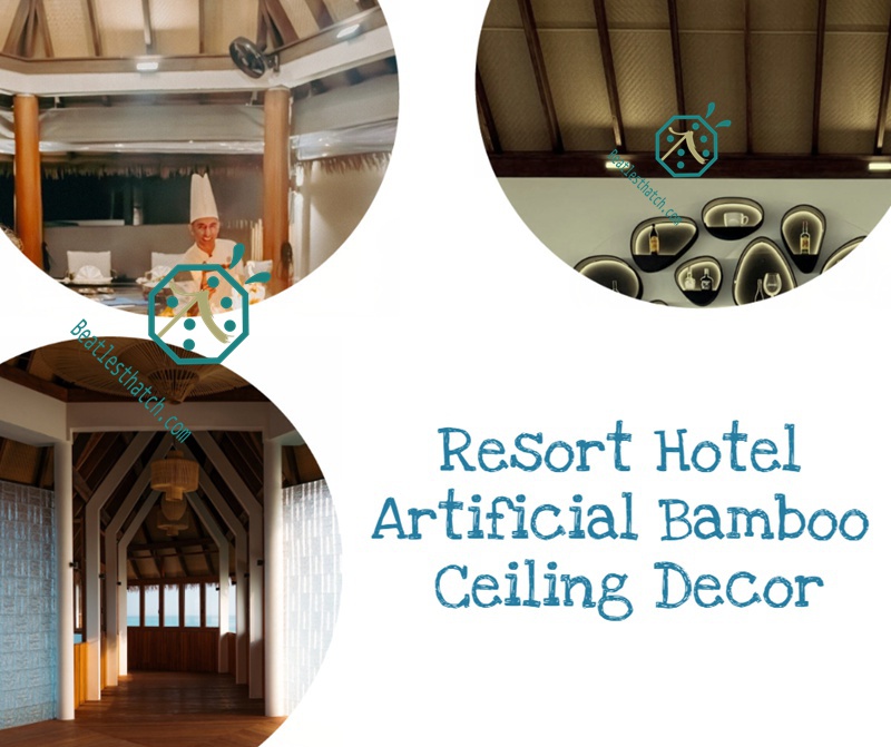 Artificial bamboo wall and ceiling decoration designs for Saudi Arabia Artificial bamboo wall and ceiling decoration designs for Saudi Arabia
