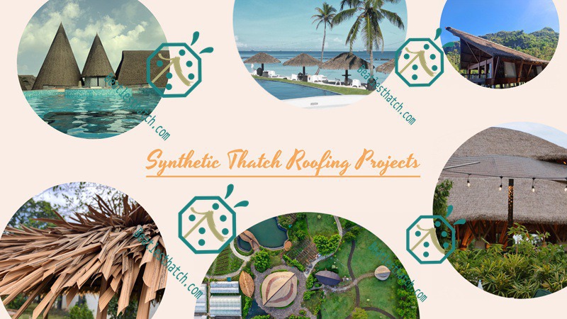 Waterfront villa roof design with artificial pawid thatch roof materials from China Waterfront villa roof design with artificial pawid thatch roof materials from China