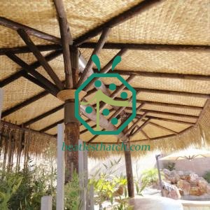 Competitive Pavilion Coconut Leaf Weaving Mat Manufacturer