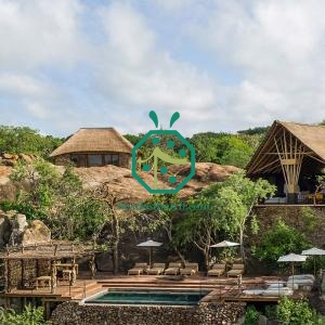 Plastic Cape Thatched Gazebo Roof Tiles