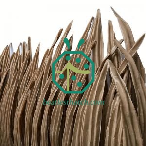 Fireproof Synthetic Bohio Palm Thatch Roofing Dominica