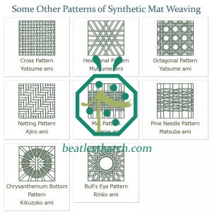 Wall Decor Synthetic Rattan Weaving Mat Philippines