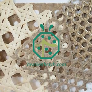 Plastic Bamboo Woven Wall Mat India