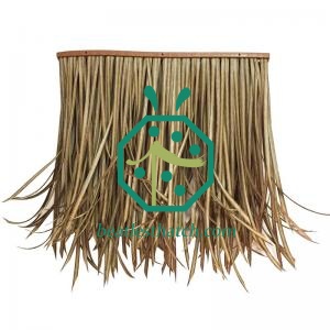 Plastic Fireproof Tiki Hut Thatch Roofing Material