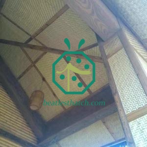 Bamboo wall mat