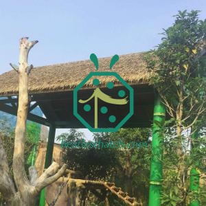 Wholesale Tiki Bar Synthetic Thatch Roofing Tiles For USA