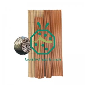 House Wall Background Plastic Reed Rolling Mat