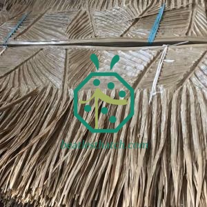 Fireproof Synthetic Nipa Palm Thatch Roof For Bungalow
