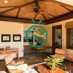 Villa Imitation Bamboo Woven Ceiling Lining Texas