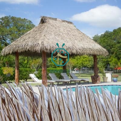 Waterproof Synthetic Palm Thatch Roofing