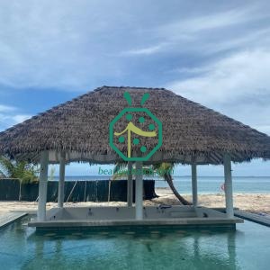 Durable Plastic Kajan Thatched Roofs Covering for Theme Parks
