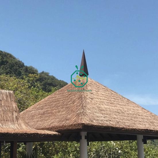 Synthetic Granary Thatch Roof Manufacturer for Italy