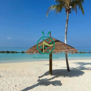 Boutique Resort Fiber Thatch Roofing Material New Caledonia