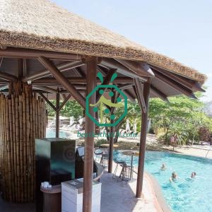 Mansard Synthetic Reed Thatch Roof Covering