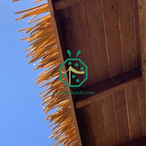 Traditional Rice Straw Style Artificial Thatch for Korean Village Heritage