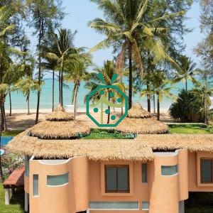 Fire Retardant Artificial Attap Dwelling Thatch Roofing Wholesale Malaysia