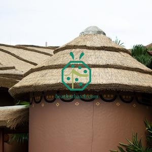 Eco-Friendly Reed Thatch Roofing System for Safari Lodges