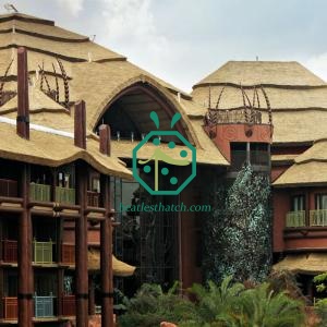 Luxury Artificial African Reed Thatch for Dubai Retreat Hotels