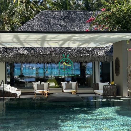 Mountain Villa Restaurant Thatch Roof Designs
