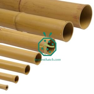Large decorative plastic bamboo sticks