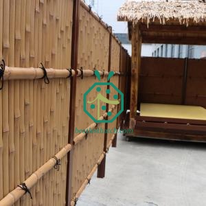 Villa plastic bamboo poles