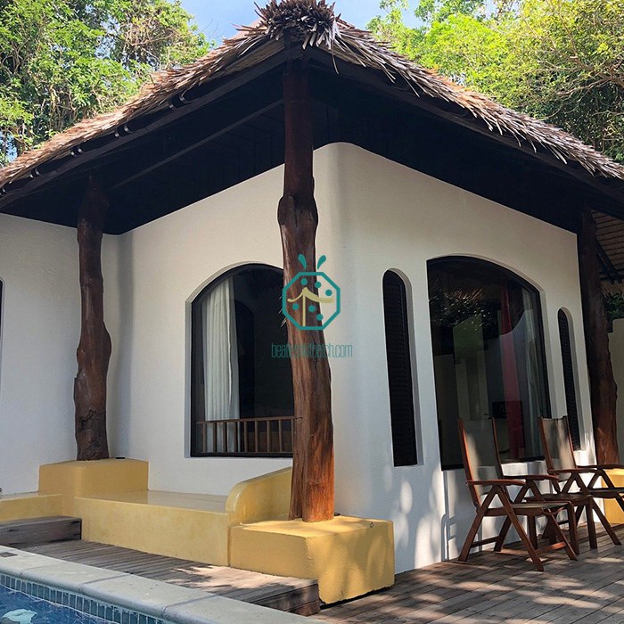 Thailand Island Resort Hotel Artificial Thatch Roof Covering